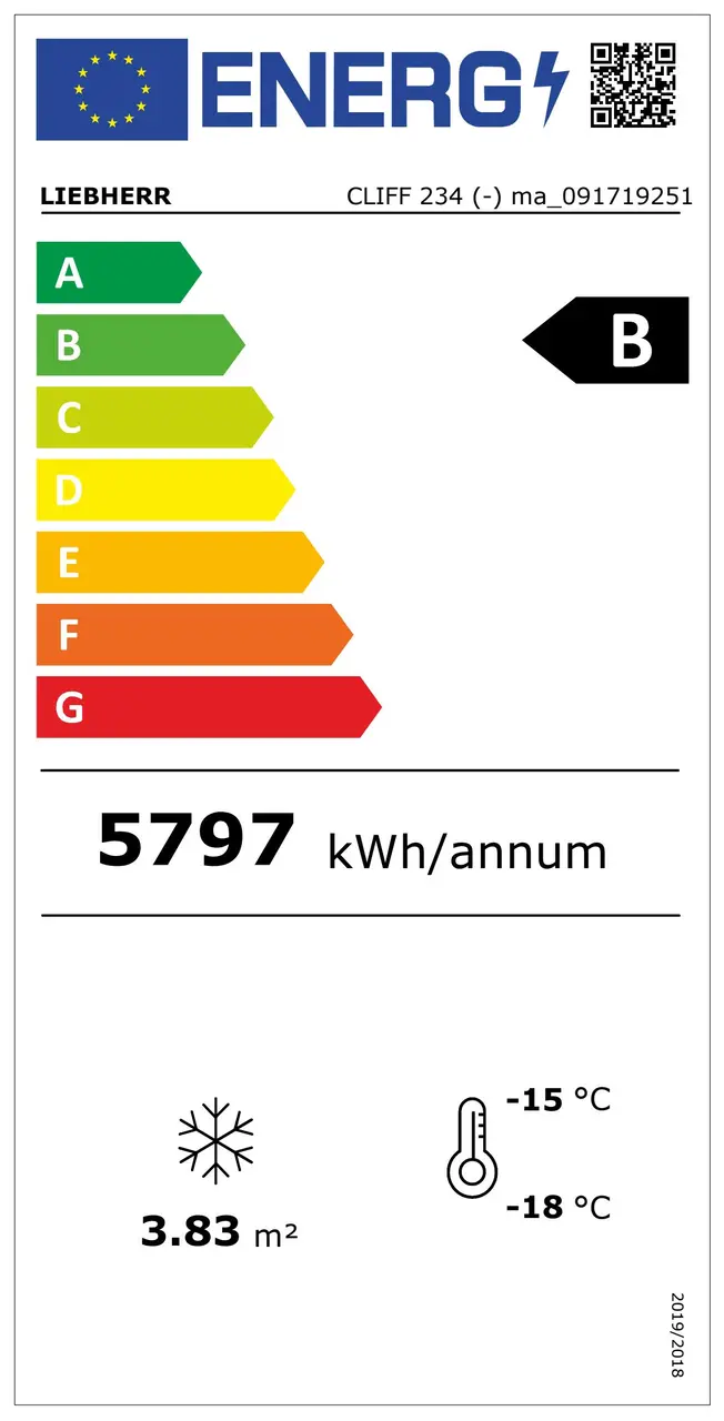 258♡ページ CLIFF 234 (-) ma Zamrażarka do supermarketu - Liebherr